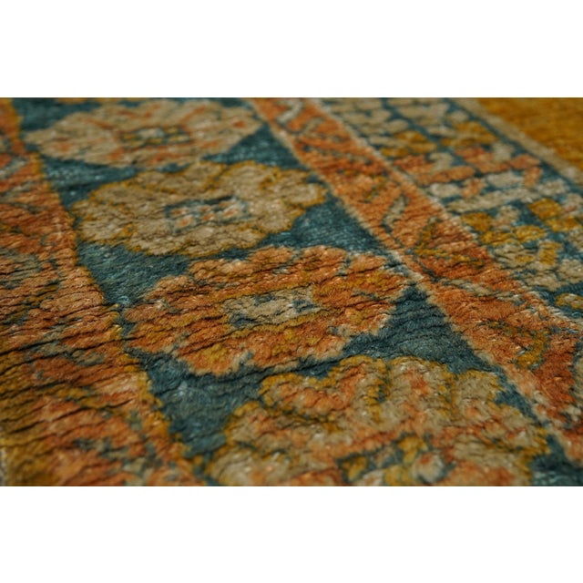 19th Century Antique Oushak Rug 3'3'' X 5'0" For Sale - Image 5 of 7