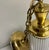 1950s Brass and Tapered Holopane Pendant Lights - a Pair For Sale - Image 4 of 6