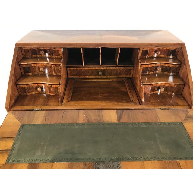 Wood German Baroque Secretary, 1750 For Sale - Image 7 of 10