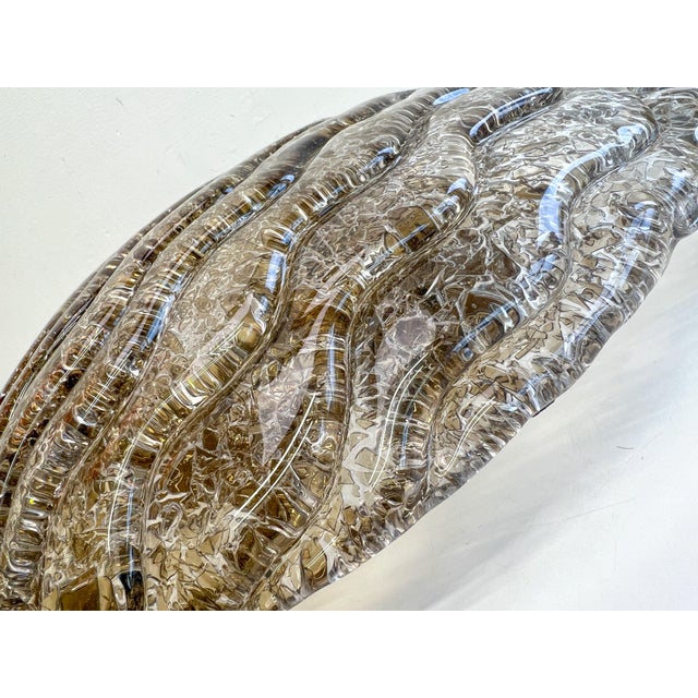 Large Murano Glass Flush Mount from Kaiser Idell / Kaiser Leuchten, Germany, 1970s For Sale - Image 10 of 18