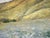 Wood "Spring Hills" Mid Century Modern Farmhouse Landscape in Acrylic on Masonite by Farren Jensen For Sale - Image 7 of 10