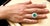 Modern 4 Carat Emerald Cut Colombian Emerald & 5.5 Ct Diamond Ring in Platinum Size 6 For Sale - Image 3 of 8