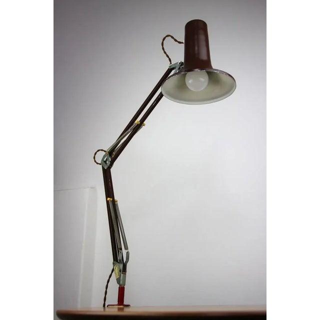 Adjustable Achitect Table Lamp by Sijaj, 1970s For Sale - Image 4 of 12