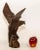 1960s Large Hand-Carved Iron Wood American Bald Eagle Art Sculpture For Sale - Image 10 of 12