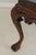Georgian Style Mahogany Marble Top Console Table For Sale - Image 10 of 15