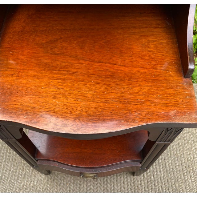 Drexel Nightstands End Tables Vintage of Mahogany Pair For Sale In Seattle - Image 6 of 10