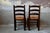Set of Antique Georges Robert Chairs in Straw and Wood For Sale - Image 13 of 18