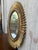 1960s Round Spanish Gilt Metal Sunburst Mirror For Sale - Image 4 of 8