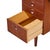 Wood Kai Kristiansen for Feldballes Model 54 Mid Century Danish Teak Tambour Door Desk For Sale - Image 7 of 11