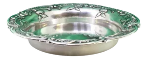 Silver Catchall with Edge Reliefs and Friezes