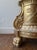 Wood Antique 1880 Gilded Oak Gold Candlestick For Sale - Image 7 of 7