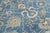 Contemporary Hand-Knot Modern Oushak Style Wool Area Rug in French Blue & Taupe For Sale - Image 10 of 12