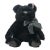 Vintage Steiff Limited Edition "Black Jackie" Mohair Teddy Bear - Mint With Tags For Sale