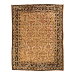 Antique Persian Mashhad Rug - 10'08 x 13'08 For Sale