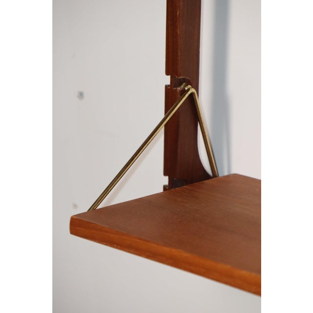 Scandinavian Modular Wall Bookcase from Blindheim Møbelfabrik, 1960s For Sale - Image 18 of 18