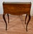 1880s Antique French Louis XV Walnut & Satinwood Inlay Secretary Ladies Desk For Sale - Image 4 of 18