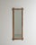 19th Century France Brutalist Red Wood Mirror For Sale - Image 4 of 8