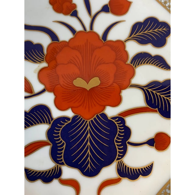 Fitz and Floyd Vintage Fitz & Floyd Empress Plate For Sale - Image 4 of 9