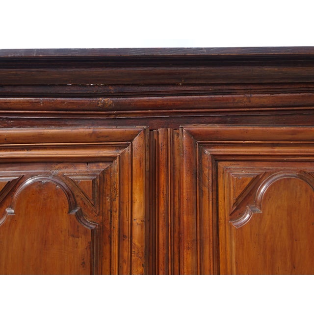 Wood Louis XIII Walnut Armoire For Sale - Image 7 of 18