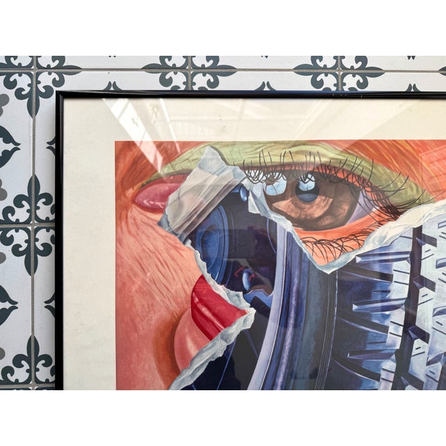 Fritz Köthe, Uniroyal, 1987, Serigraph, Framed For Sale - Image 3 of 11