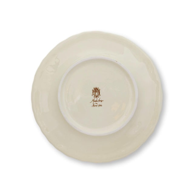 Italian Manhu Basket Felice Plates, 20 Pcs For Sale - Image 4 of 6