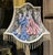French French-Style Gilded Floor Lamp – Scenic Tapestry Shade With Crystal Fringe & Ornate Gold Leaf Stand For Sale - Image 3 of 3