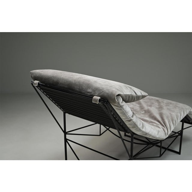 Claire Lounge by Paolo Passerini for Uvet Dimensione, Italy, 1980s For Sale - Image 6 of 9