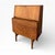 Brown Mid-Century Modern Danish Compact Teak Writing Bureau, 1960s For Sale - Image 8 of 8