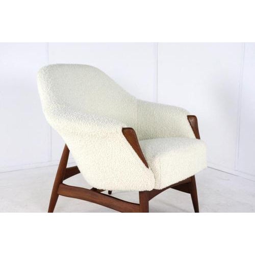 Brown Armchair from Beka, Belgium For Sale - Image 8 of 15