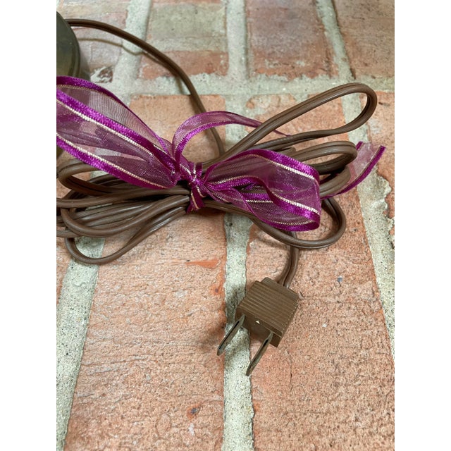 Mid 20th Century Neoclassical Style Terra Cotta Urn Table Lamp For Sale - Image 12 of 12