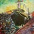 Martha Holden, Large "Ship in the Harbor" Contemporary Expressionist Style Nautical Oil Painting For Sale - Image 11 of 11