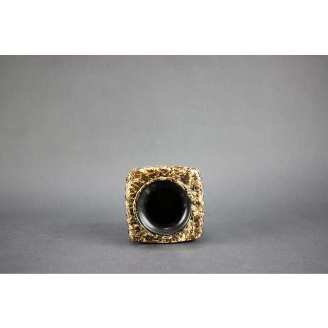 Mid-Century Modern Ceramic Vase from VEB Haldensleben, Germany, 1970s For Sale - Image 6 of 8