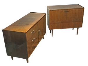Vintage Chest of Drawers, 1960s, Set of 2