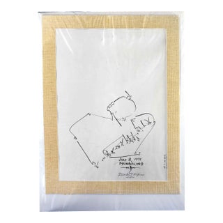 1971 David Sheskin Abstract Drawing, Mendocino For Sale