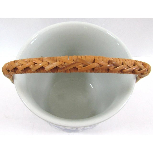 Williams-Sonoma 1990s Williams Sonoma Aerin Ginger Jar Champagne Bucket For Sale - Image 4 of 12