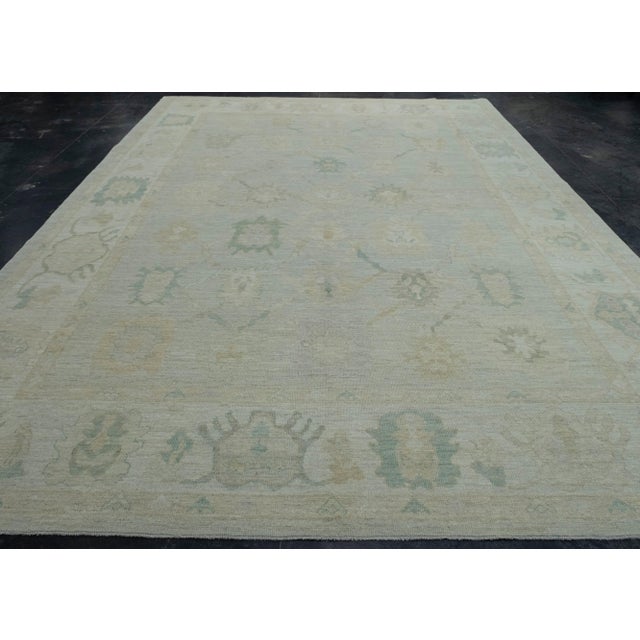 Turkish Oushak Rug 10'2" x 14'3" #18529 Explore a curated collection of hallway runners, wool rugs, and handmade...