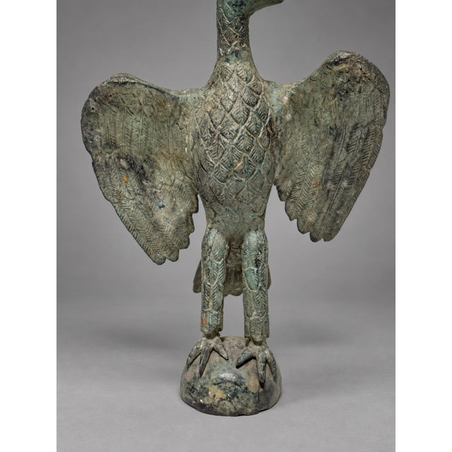 Roman Grand Tour Style Bronze Spread Winged Eagle Sculpture For Sale In Providence - Image 6 of 9