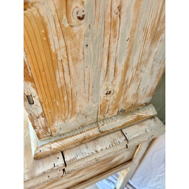Early 20th Century French Pine Patinated Cabinet For Sale - Image 10 of 12