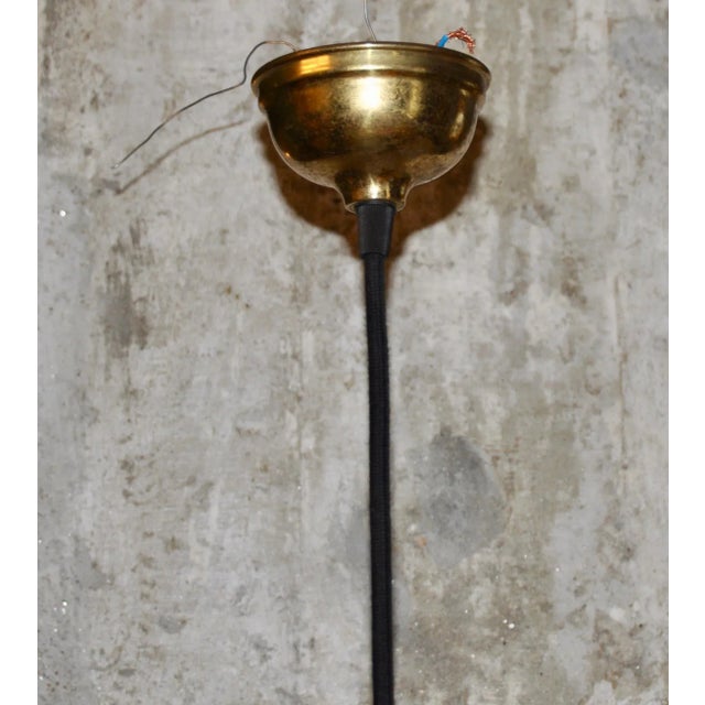 Gold Murano Glass Ceiling Lamp, 1960s For Sale - Image 6 of 7