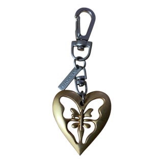 St. John’s Butterfly Heart Key Chain For Sale
