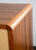 Mid Century Danish Modern Bookshelf Cabinet Teak Shelves Doors MCM Shelf 2 Pc For Sale - Image 11 of 12