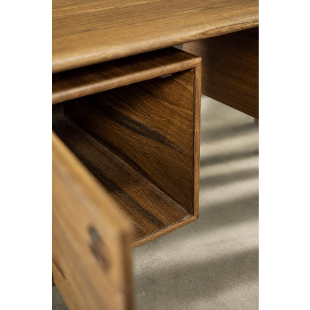 Mid-Century Danish Modern Teak Desk by Arne Vodder for GV Møbler, 1960s For Sale - Image 11 of 18