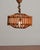 Bamboo and Woven Rattan Ceiling Lamp, 1970s For Sale - Image 3 of 9