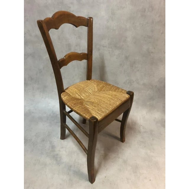Antique Louis Philippe Dining Chairs, Set of 4 For Sale - Image 3 of 8