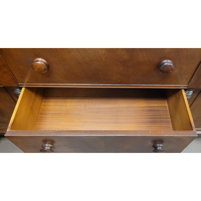 Antique 1930s Drexel Americal Federal Style Sideboard For Sale - Image 11 of 18