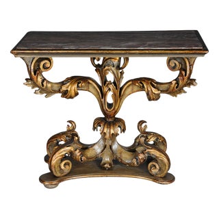 Vintage Italian Wall Console, 1900s For Sale