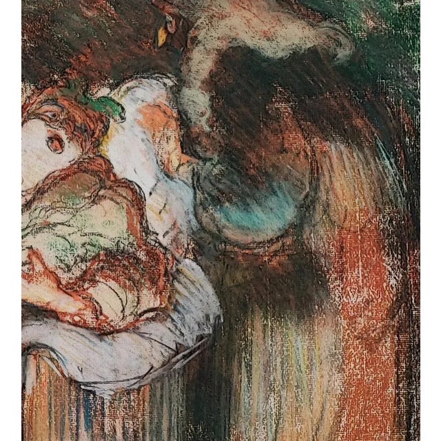 Otto II Vautier, Le malade imaginaire de Molière, Pastel on Watercolor Paper, Framed For Sale - Image 4 of 9