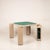 Wood Lacquered Wood and Green Felt Game Table by Pierluigi Molinari for Pozzi, 1970s For Sale - Image 7 of 18