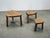 Wood Mid-Century Modern Oak Nesting Tables, 1960s, Set of 3 For Sale - Image 7 of 11