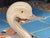 1990s Vintage MCM Murano Art Glass Swan Figurine Bowl Candy Dish W Gold Flecks For Sale - Image 5 of 6